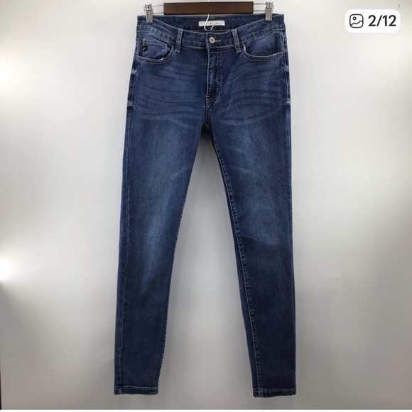 KanCan Deep Blue Skinny Jeans - Picture 2 of 11